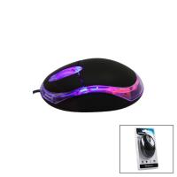 EVEREST KM-6809 USB OPTICAL BLACK MOUSE KABLOLU - 1